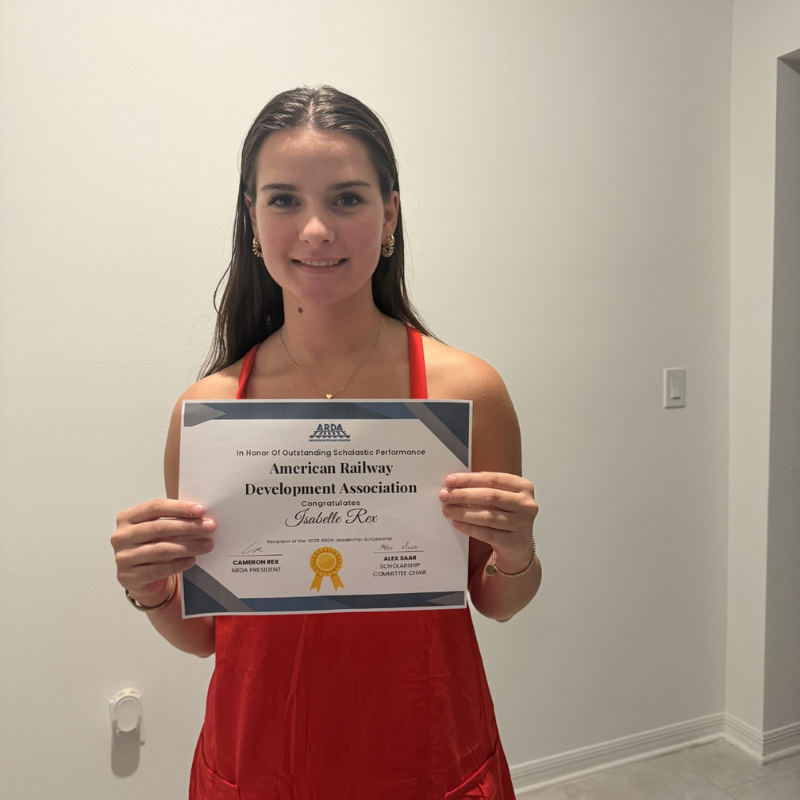 2026 Leadership Scholarship Winner